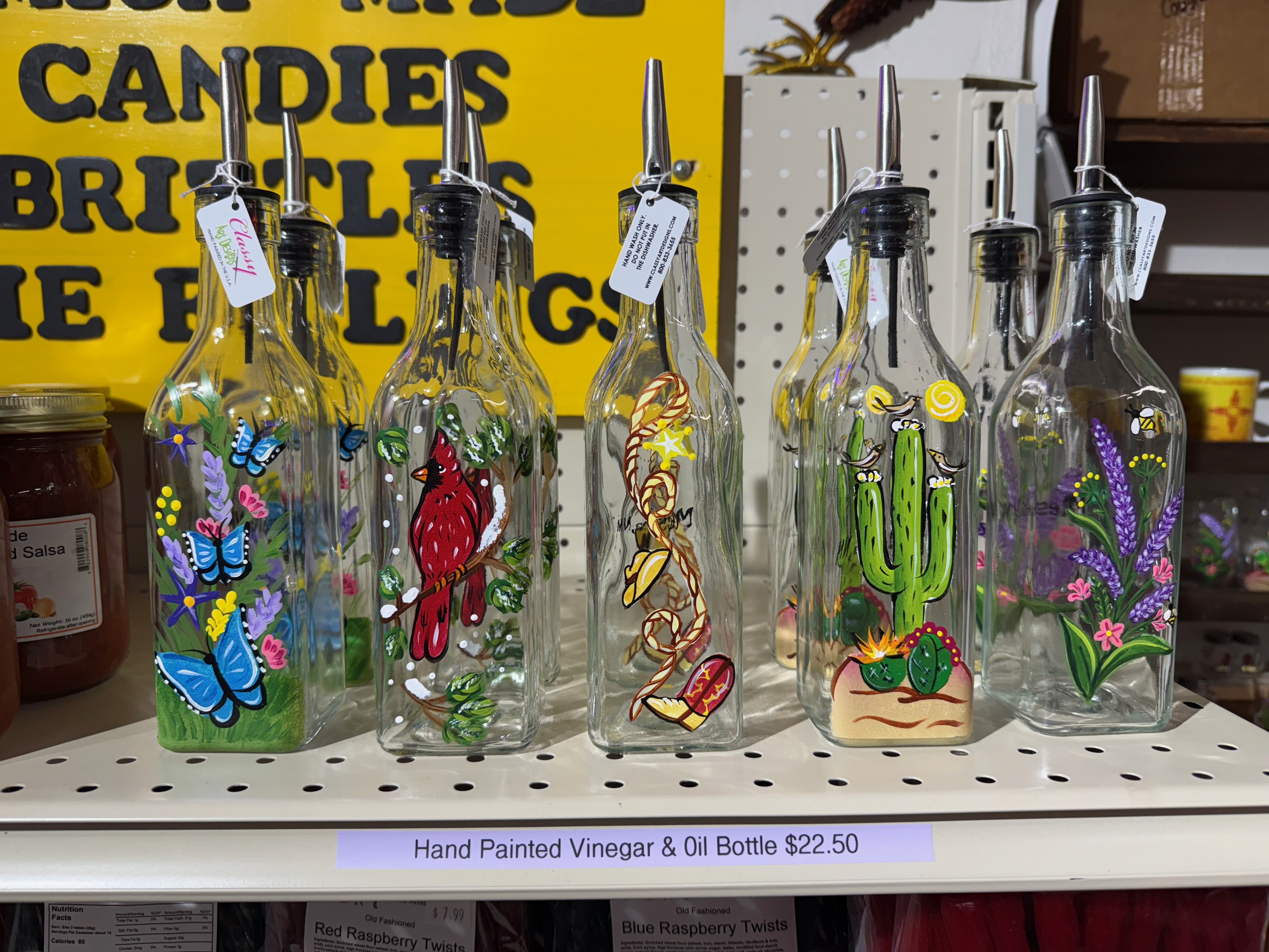 Hand Painted Glassware