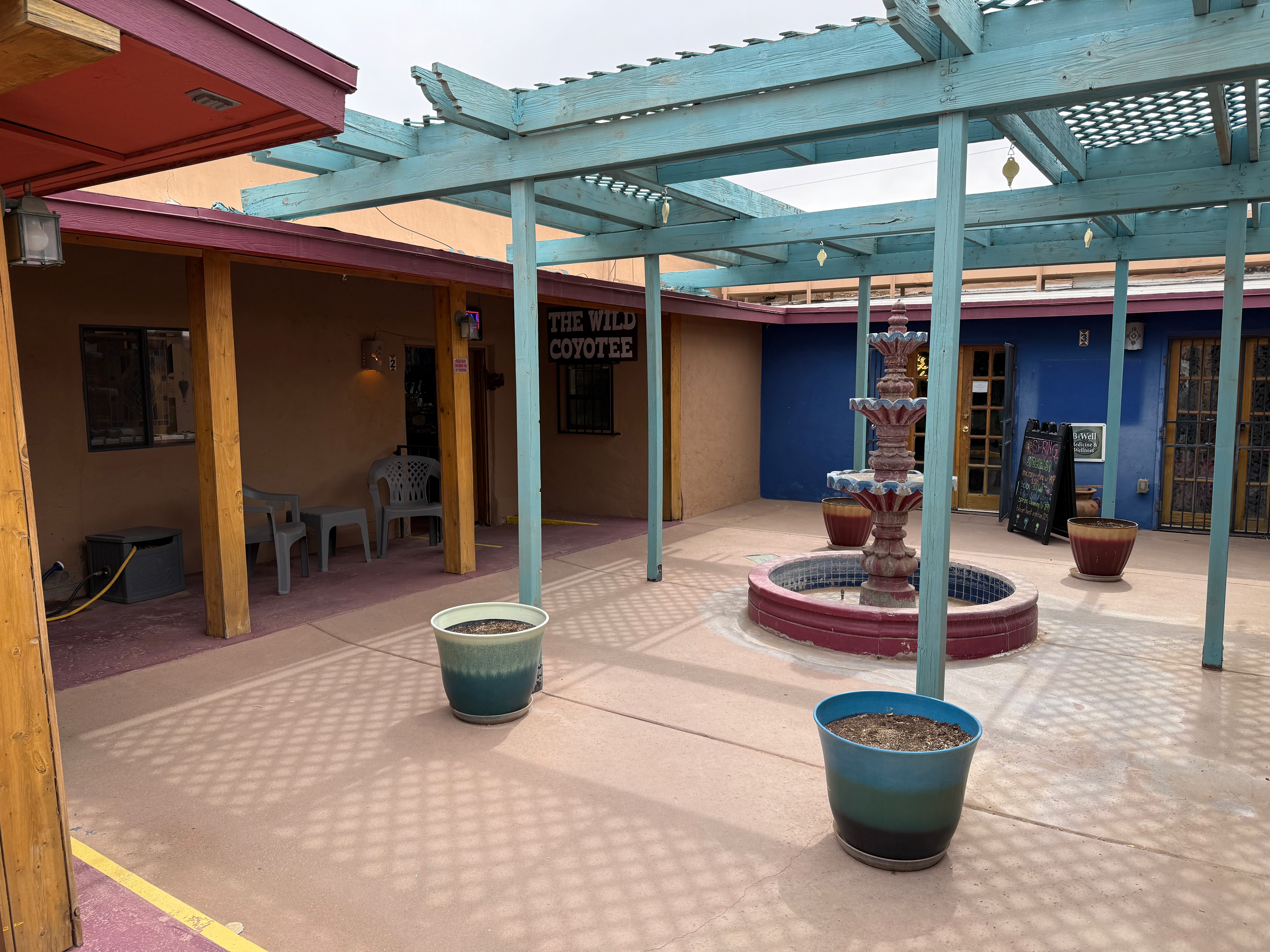 The Courtyard at The Wild Coyotee